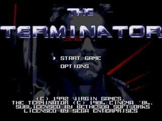 Direct Live The Terminator (Megadrive)