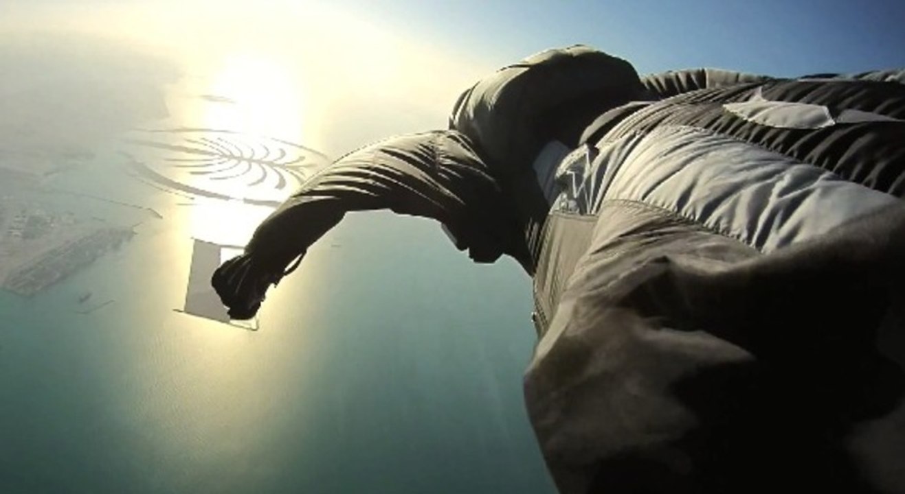 Wingsuit Skydive - Dubai - 2013