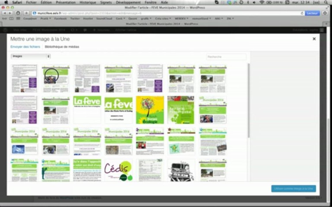 TUTO WP - Créer une page article et intégrer des images