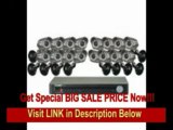 [SPECIAL DISCOUNT] Lorex LH1361001C16B  Eco2 Security Camera System with 16 Super  Resolution Cameras (Black)