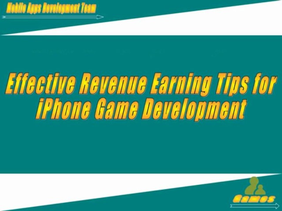 Effective Revenue Earning Tips for iPhone Game Development