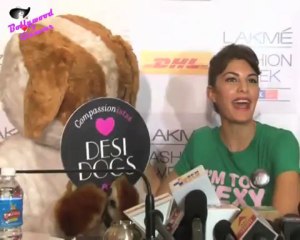 Jacqueline Fernandez, LFW & PETA join hands to help homeless dogs