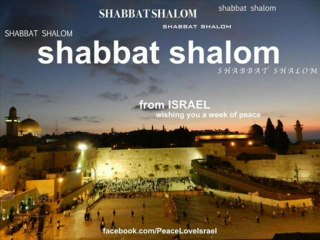 שבת שלום ;