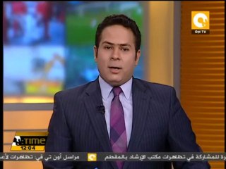 مرسي يؤدي صلاة الجمعة في المنطقة المركزية العسكرية