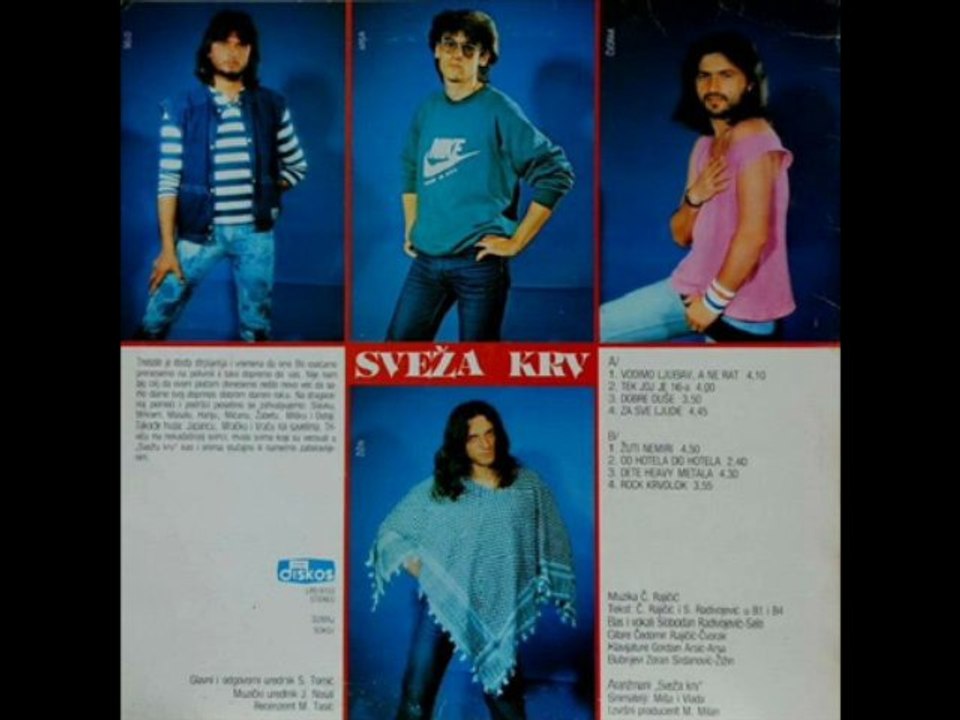 VODIMO LJUBAV, A NE RAT - SVEŽA KRV (1985)