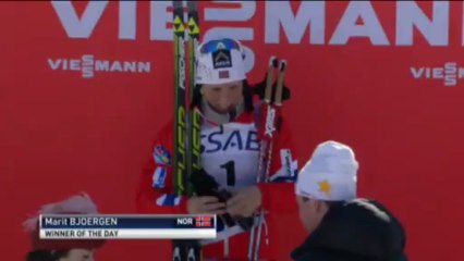 Bjoergen extends finals lead