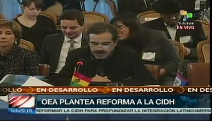 Bolivia saluda propuesta de que Perú sea sede de la CIDH