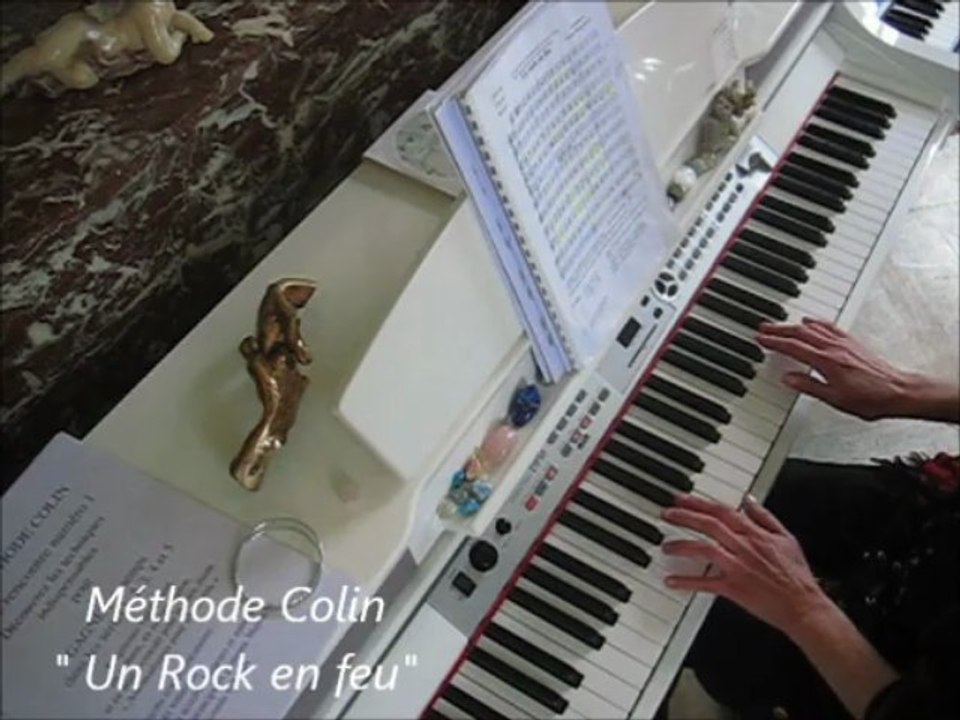 Méthode Colin.Un rock en feu.répertoire3