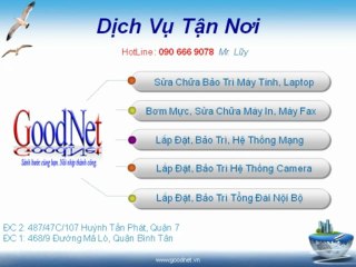 Nhận Hợp Đồng Bảo Trì Hệ Thống Mạng, Máy Văn Phòng Tại Q4