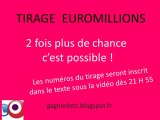 RÉSULTAT TIRAGE EURO MILLIONS MARDI 16 AVRIL Comment gagner au loto...