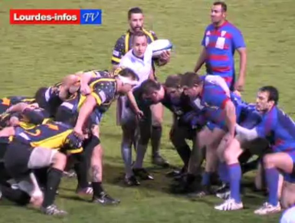Rugby Fédérale 1 Poule 4 LOURDES - SAINT MEDARD (samedi 23 mars 2013)