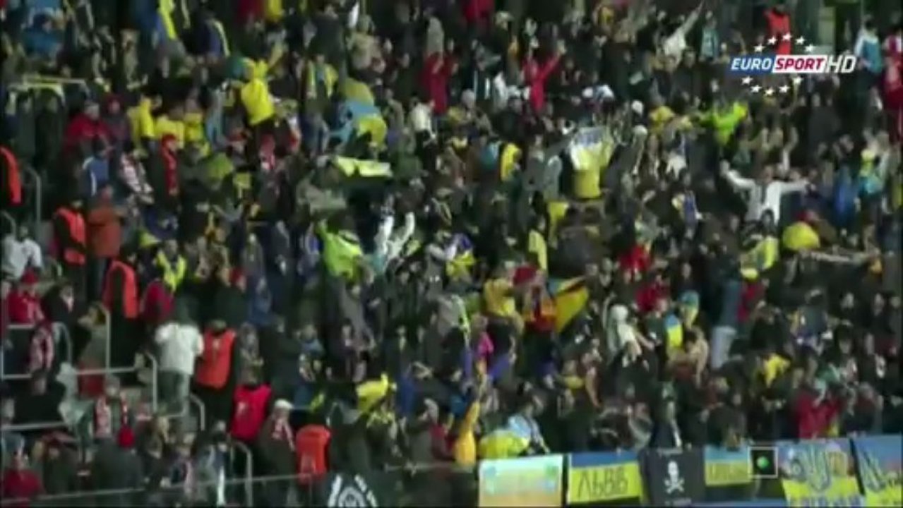 Highligts. Poland-Ukraine. 1-3 Group H. FIFA 2014 Qualification (22.03.2013, Eurosport HD)