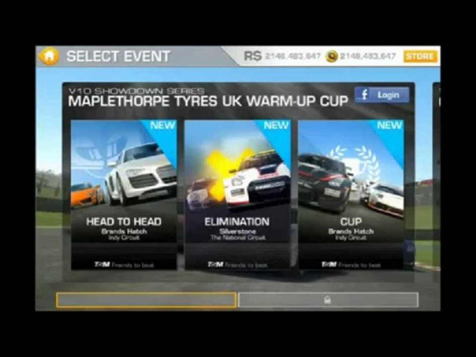 Real Racing 3 how to have ? Money Cars Event iphone No jailbreak