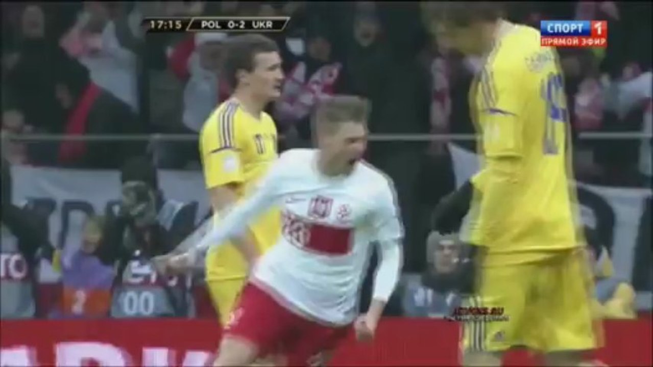 Goals. Poland-Ukraine. 1-3 Group H. FIFA 2014 Qualification (22.03.2013, Sport1 HD)