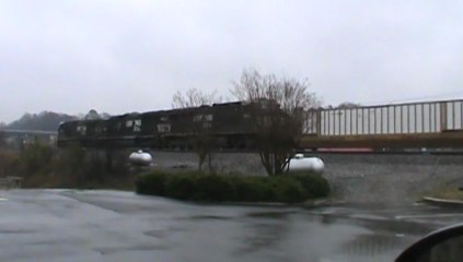 Norfolk Southern stack train east through Austell Ga.