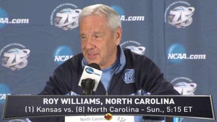 Roy Williams, UNC Set for Kansas Rematch