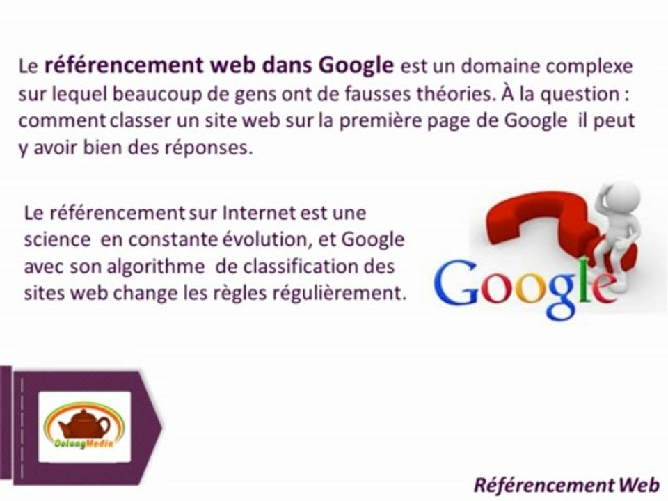 Référencement Web