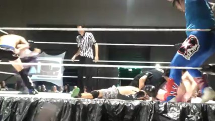 QCW - Wrestling Main Event - 6 man Tag