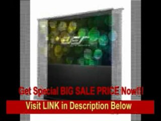 [BEST BUY] Elite Screens FE92H Kestrel Series Floor-Rising Electric Screen