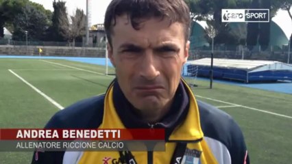 Icaro Sport. Riccione-Lucchese, la vigilia del tecnico Andrea Benedetti.