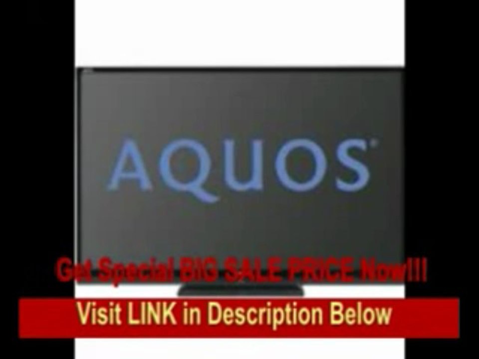[BEST PRICE] Sharp AQUOS LC60LE632U 60-inch 1080p 120 Hz LED-LCD HDTV, Black