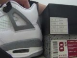 man Air Jordan IV Retro White Cement shoes sale cheap air jordan shoes