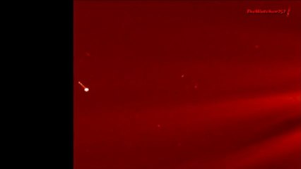 ufo.soho.étrange Object  prés du soleil.23.03. 2013