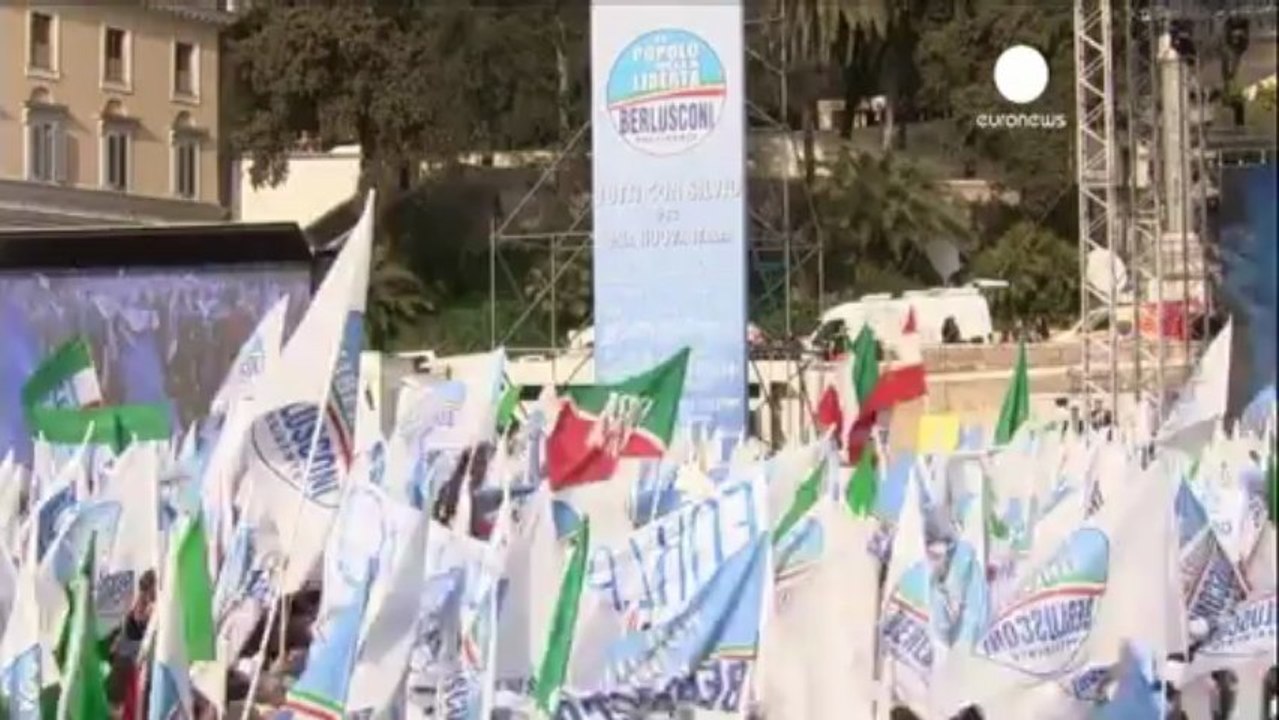 Berlusconi: Bersani governo precario. Al voto subito