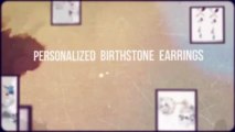 Personalized Birthstone Earrings