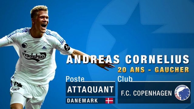 Andreas Cornelius, cette pépite danoise qui enflamme l'Europe !