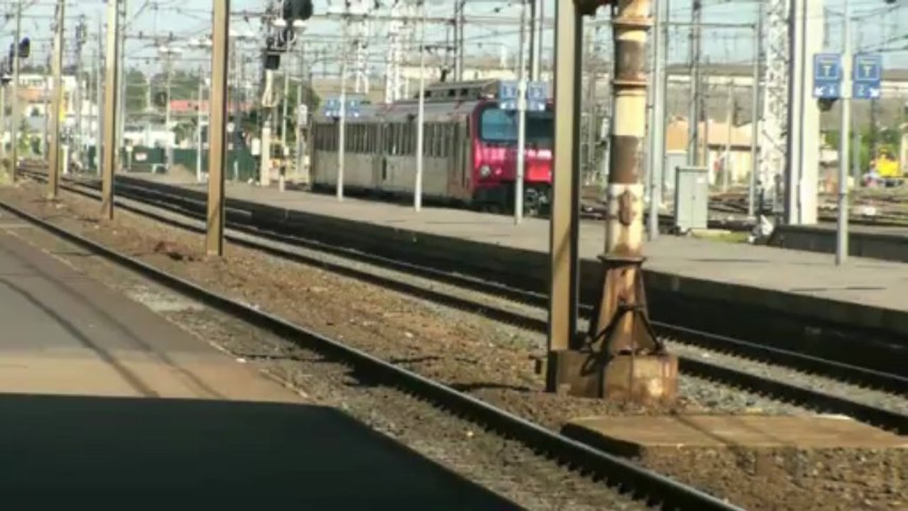Trafic en gare de Beziers