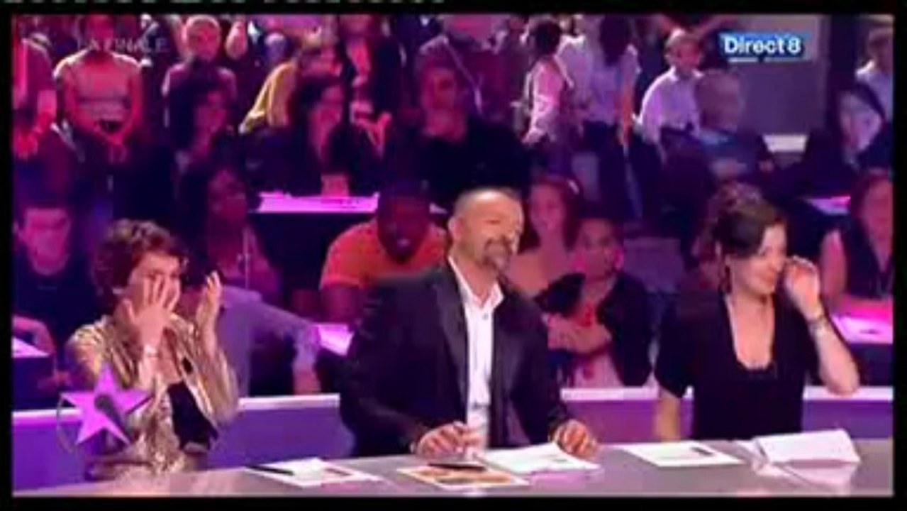 Léo  Rispal. Le temps qui court. L'école des stars 2. Finale