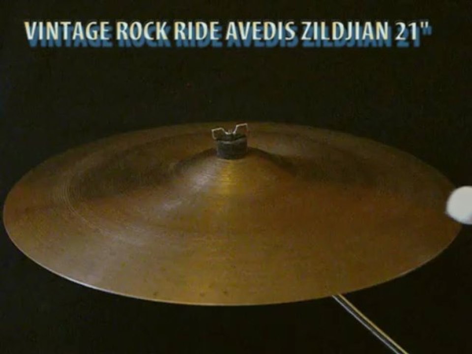 Vintage Zildjian Avedis Rock Ride 21" cymbal 70'