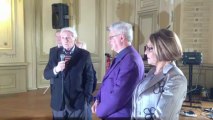 Bal du Printemps 2013 à Clichy : Intervention d'Edmond VANDERMEERSCH après avoir reçu la médaille d'or de la ville par le Maire