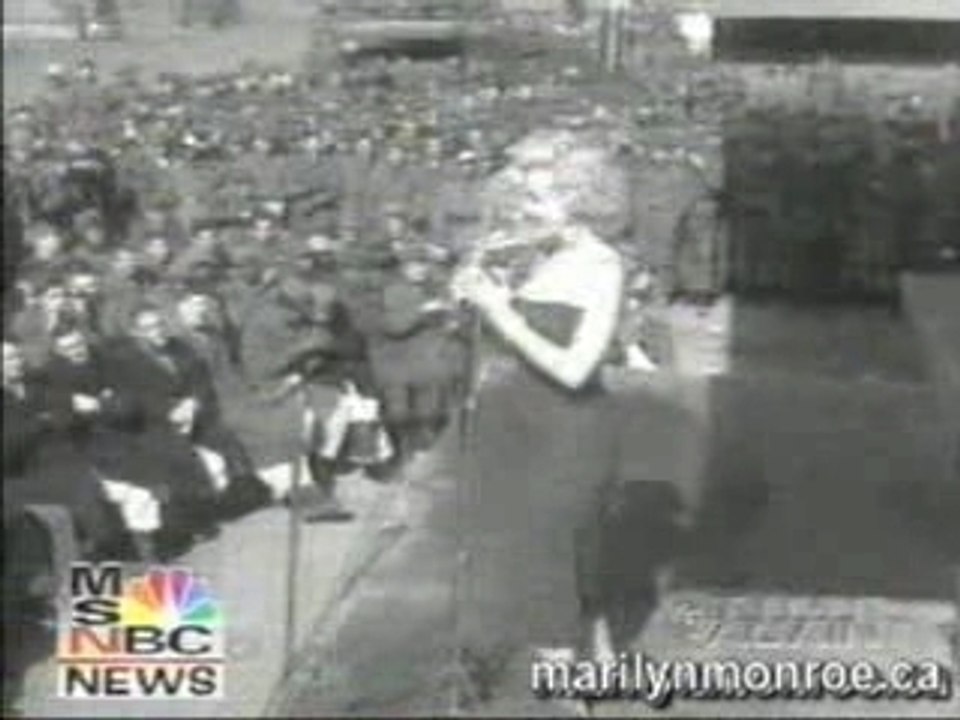Marilyn en Corée inédit
