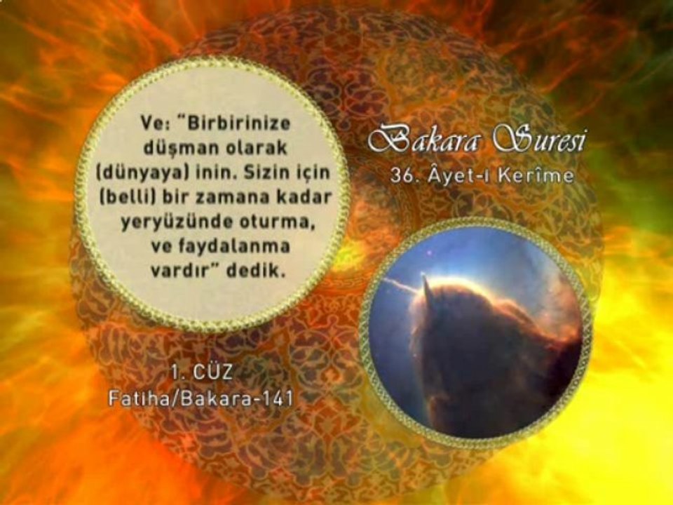 1. cüz 1. bölüm Ku'an- Kerim Hatim ve Meal okyay dernegi