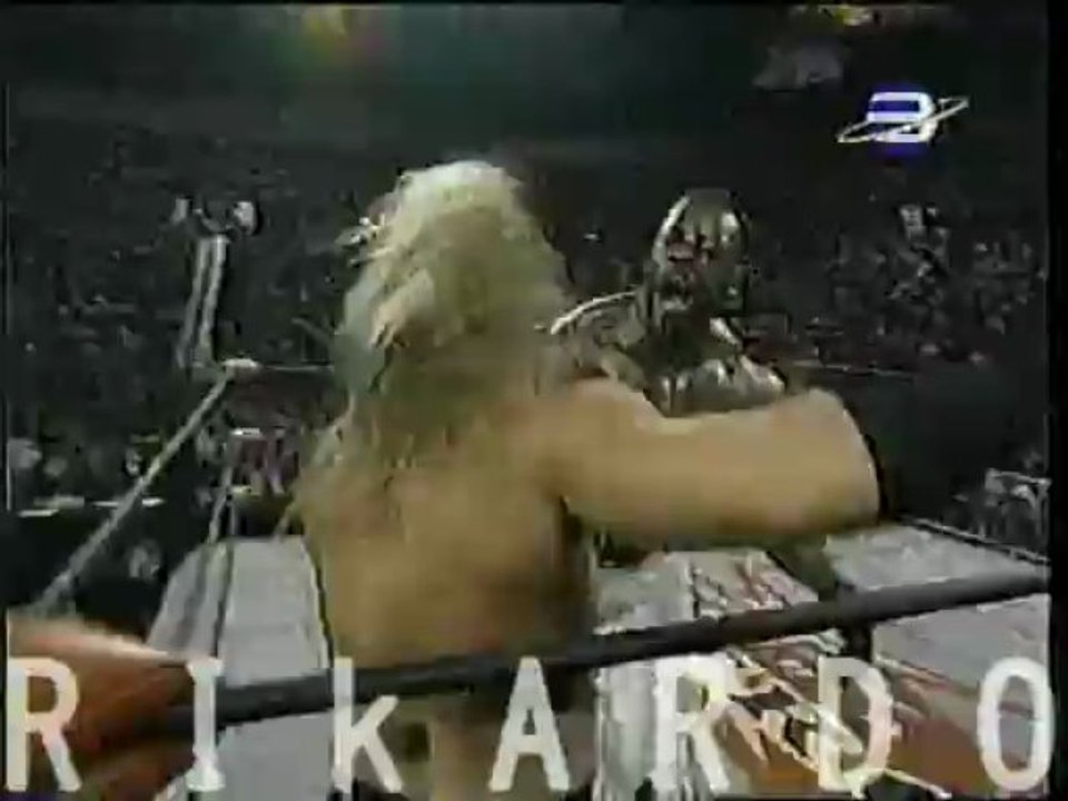 WCW En Español Latino_Chris Jericho vs Booker T