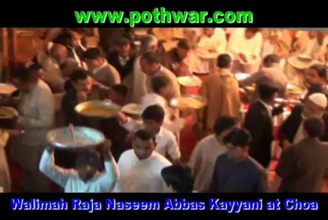 Walimah Raja Naseem Abbas Kayyani at Choha Khalsa