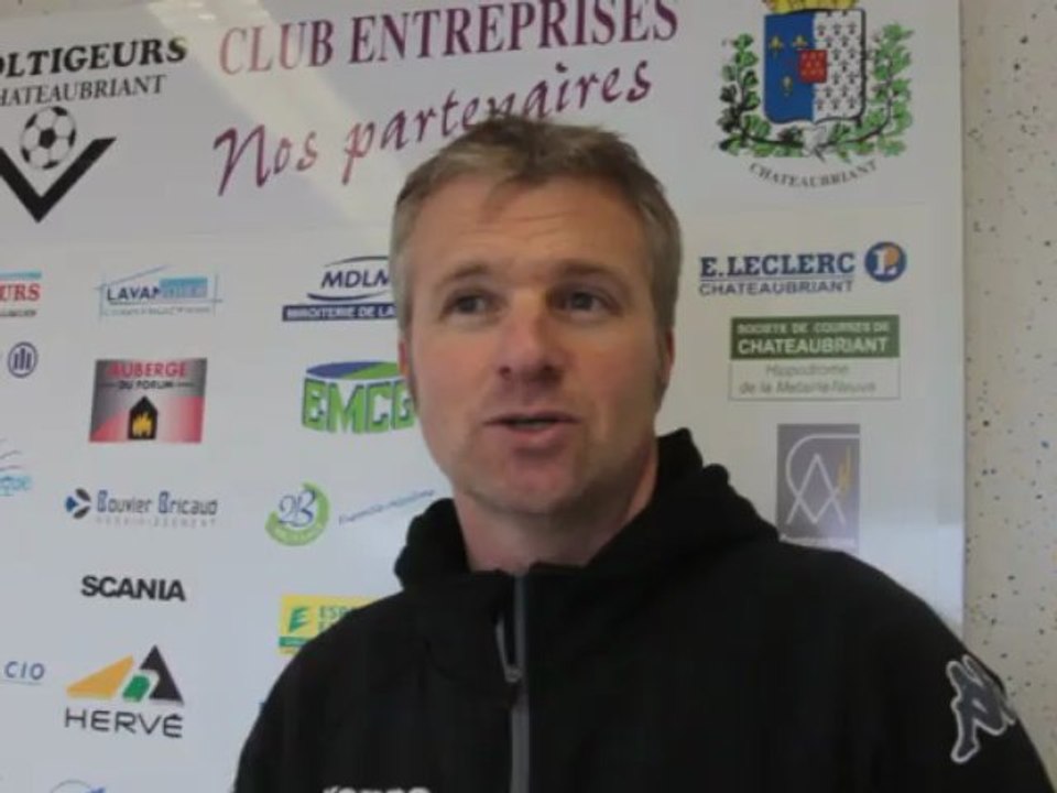 Sports Stéphane Mottin, entraîneur des Voltigeurs, après la défaite face aux Herbiers B