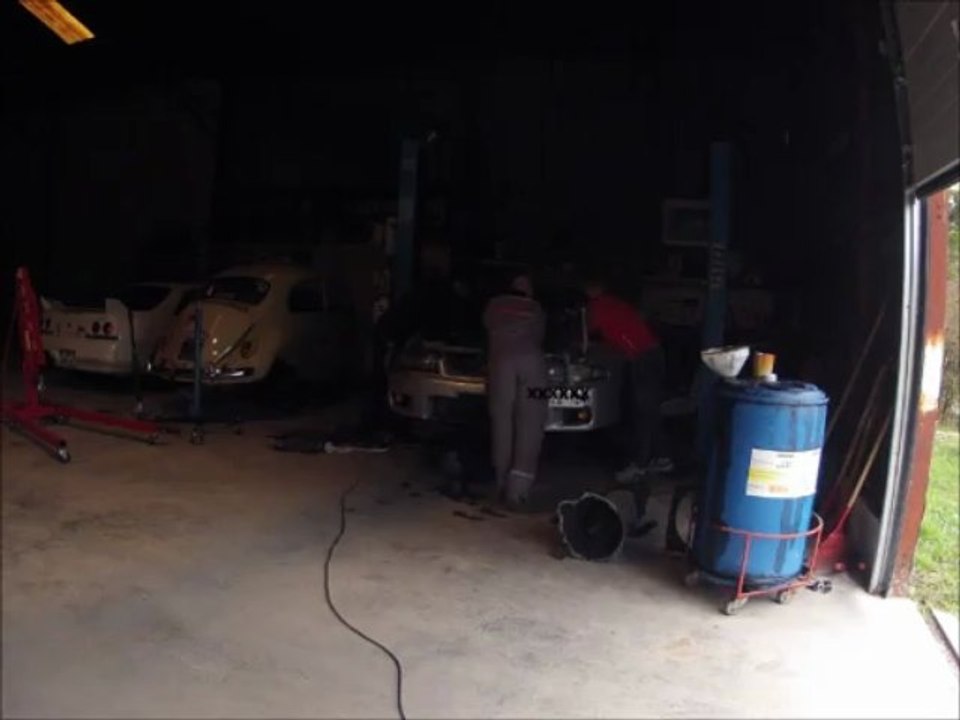 RB26 Engine removal Timelaps