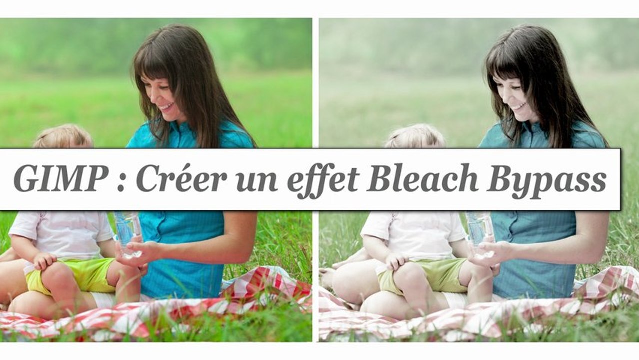 Tutorial GIMP : créer un effet Bleach bypass