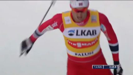 Sci di fondo - Peter Northug strega Falun