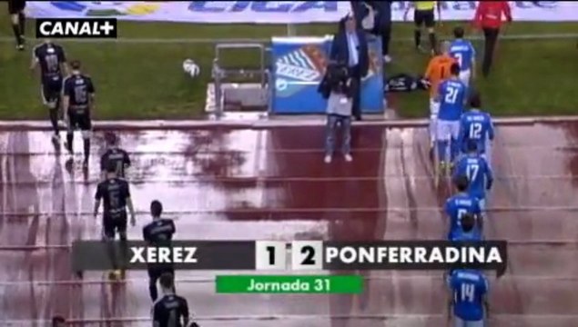 Liga Adelante Xerez 1 Ponferradina 2