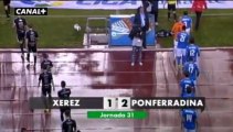 Liga Adelante  Xerez 1 Ponferradina 2