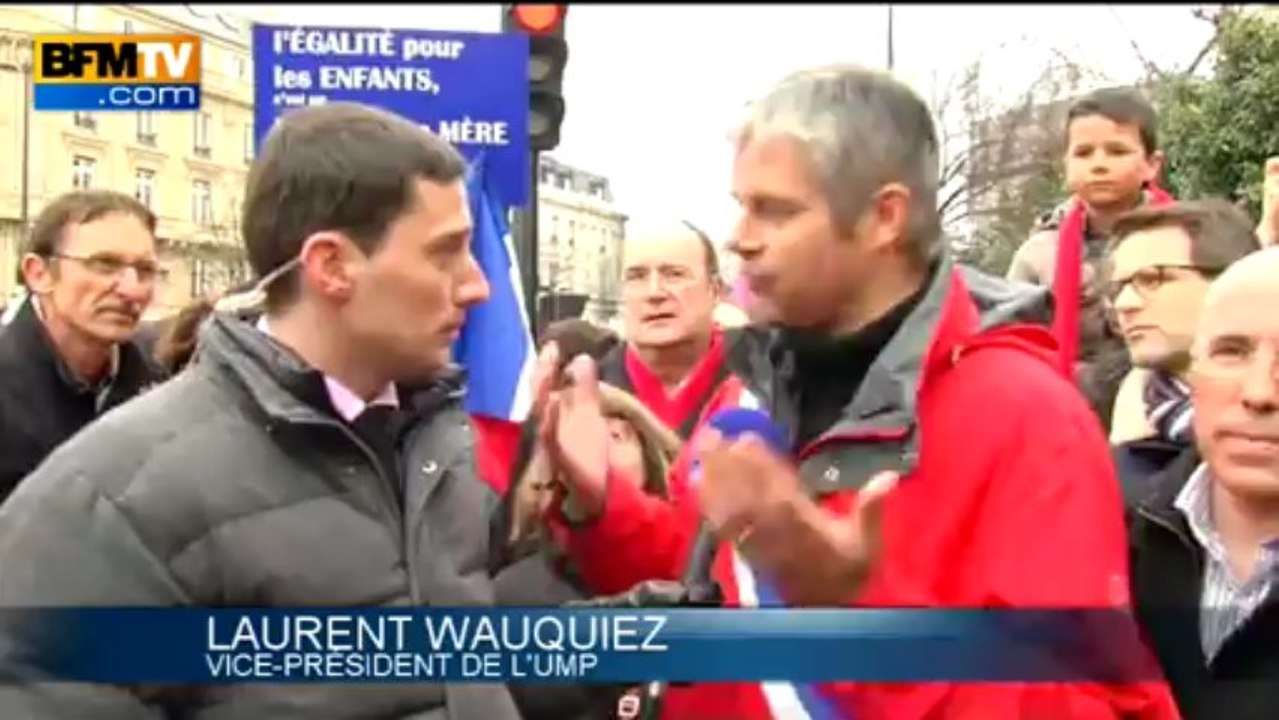 Des débordements en marge de la manifestation anti-mariage homo - 24/03