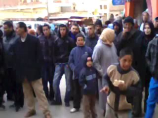 jerada le:24-03-2013:manifestation mvt 20 fevrier jerada