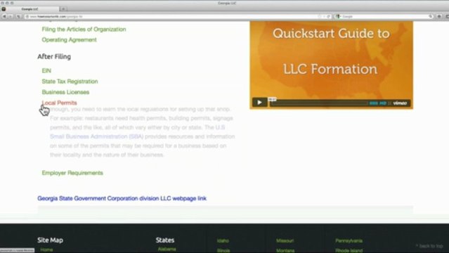Form an LLC in Georgia