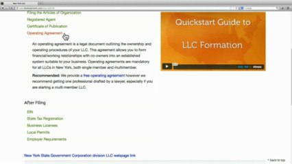 Form an LLC in New York
