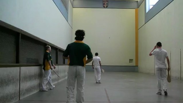 BEC FINALE 3eme SERIE PELOTE GOMME PLEINE TRINQUET