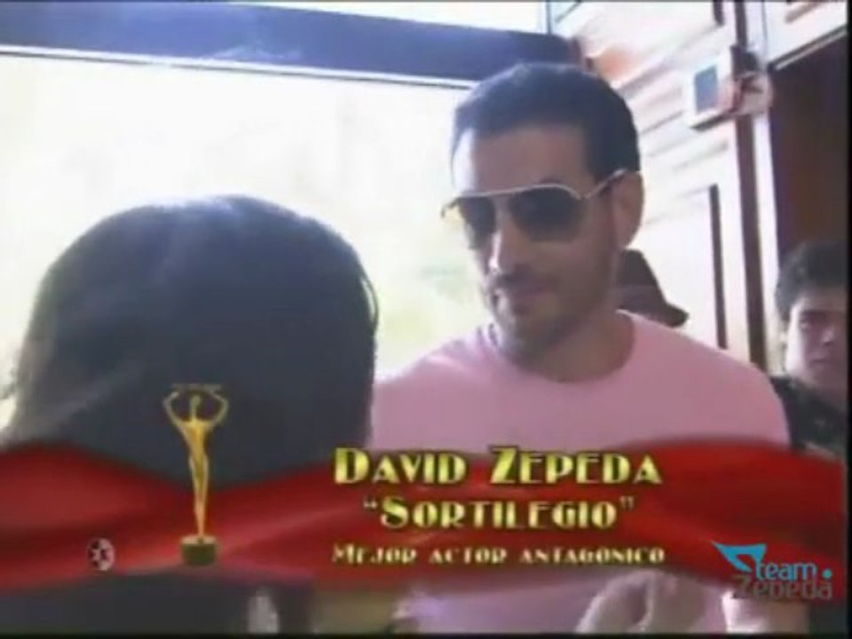 David Zepeda @davidzepeda1 en "Lo Que No Se Vio: Premios TVyNovelas 2010"